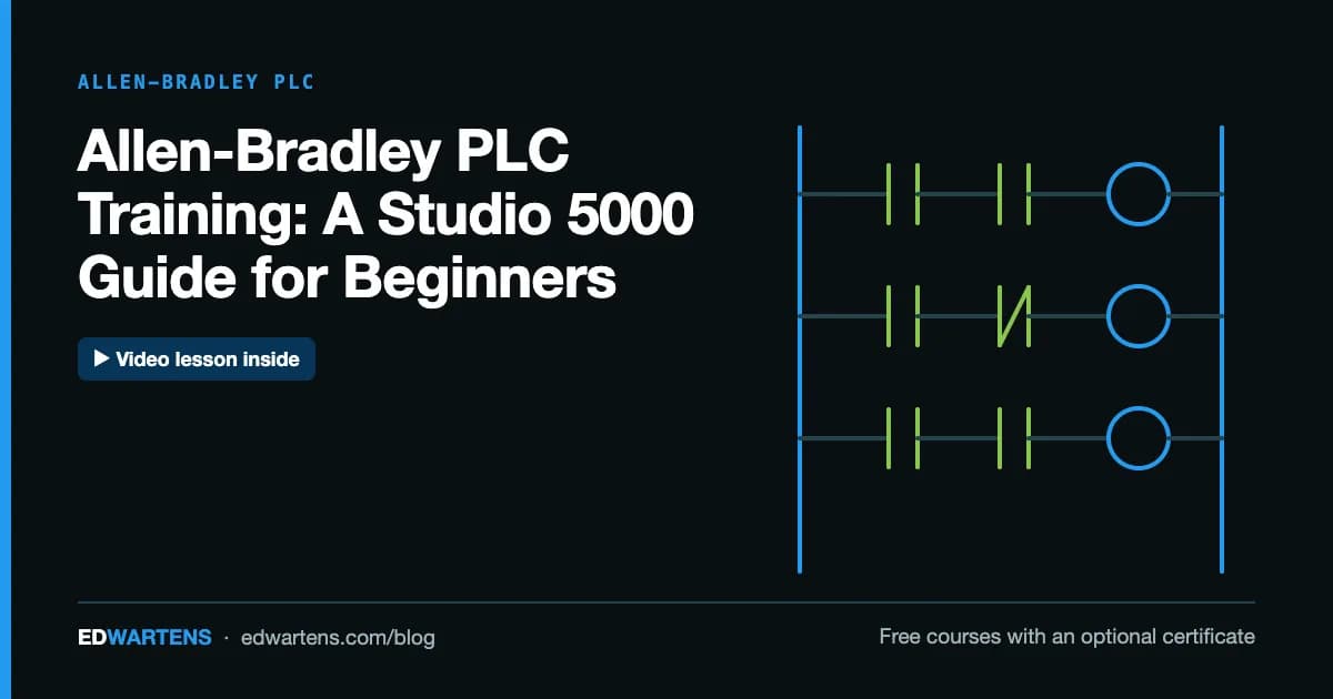 Allen-Bradley PLC Training: A Studio 5000 Guide for Beginners