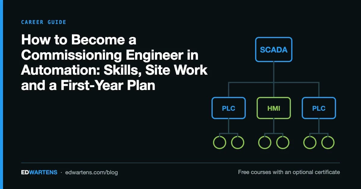 How to Become a Commissioning Engineer in Automation: Skills, Site Work and a First-Year Plan