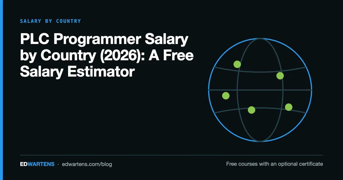 PLC Programmer Salary by Country (2026): A Free Salary Estimator
