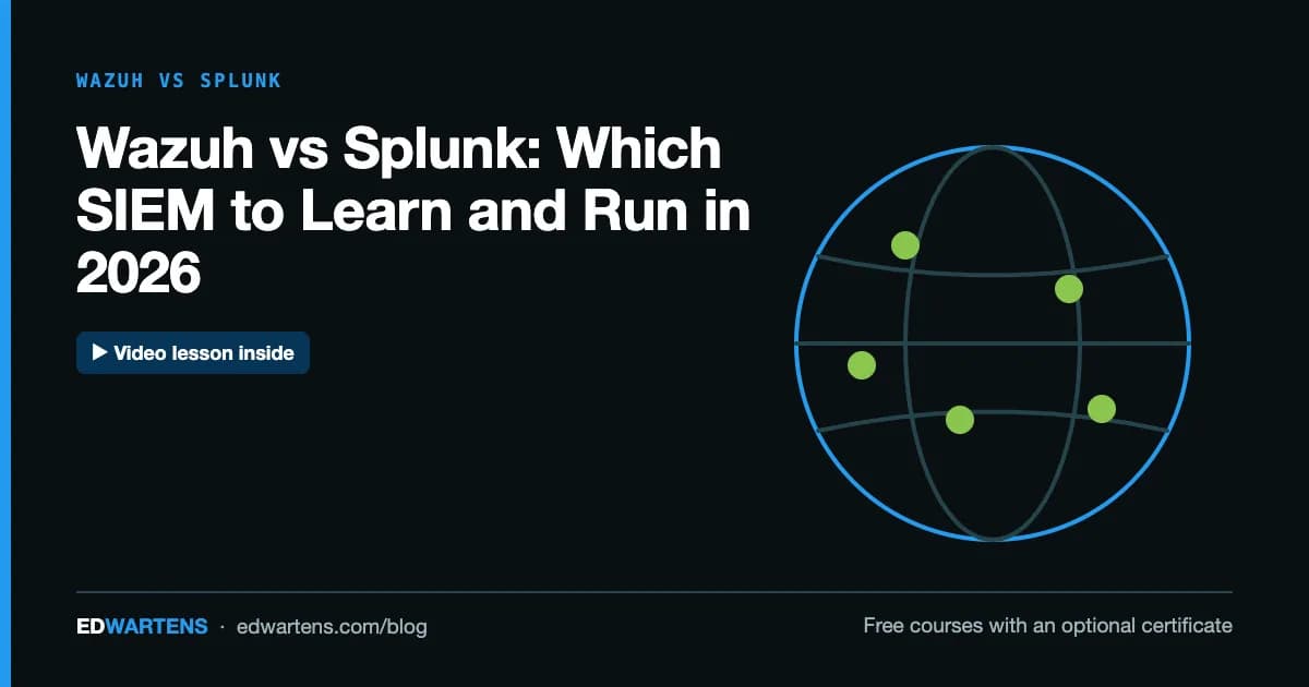 Wazuh vs Splunk: Which SIEM to Learn and Run in 2026