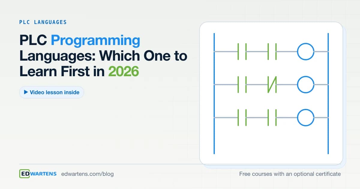 PLC Programming Languages: Which One to Learn First in 2026