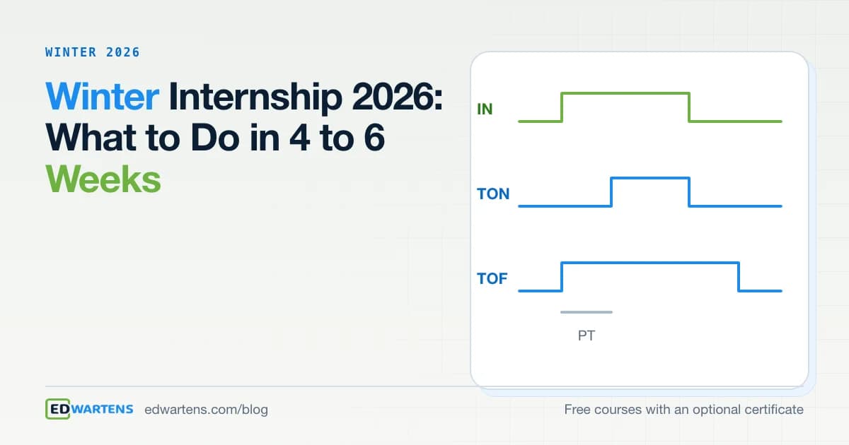 Winter Internship 2026: What to Do in 4 to 6 Weeks