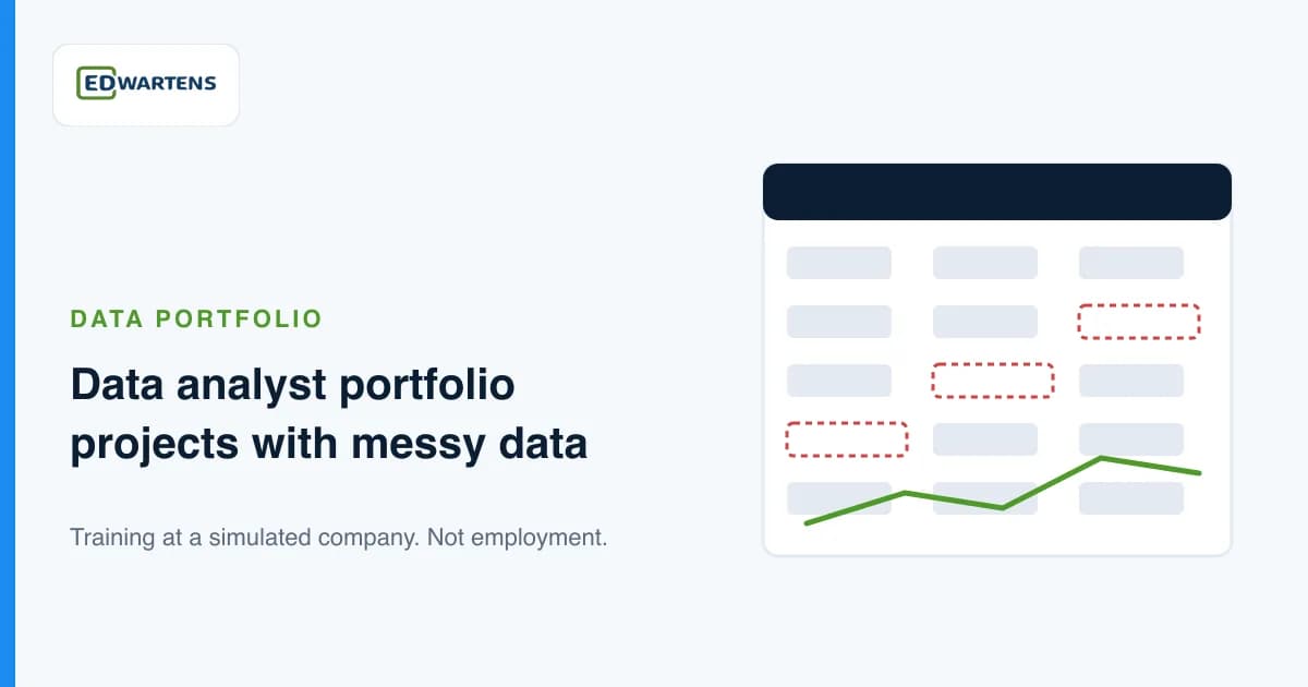 Data Analyst Portfolio Projects With Messy Data
