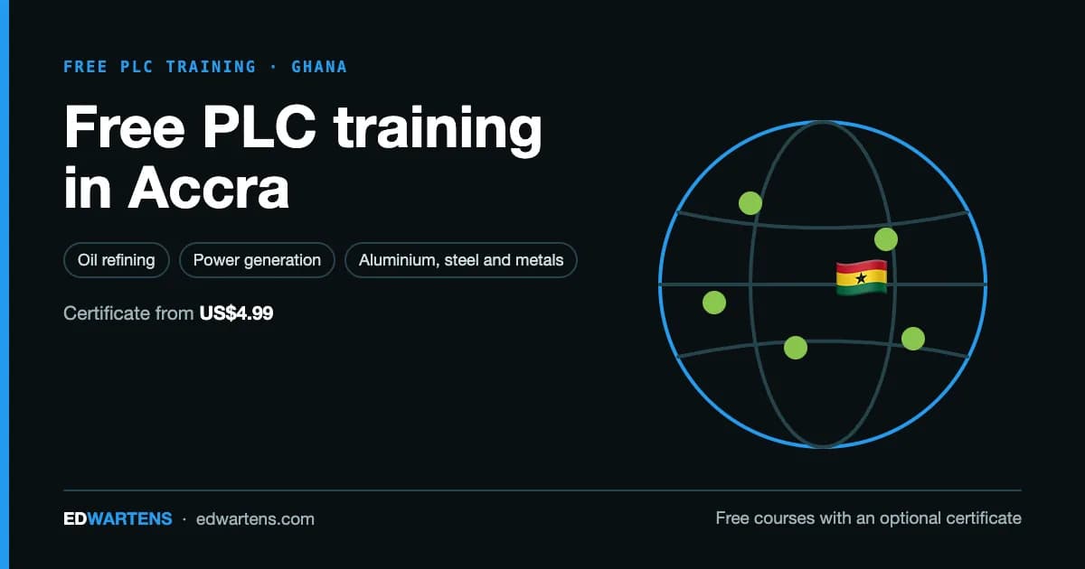 Free PLC training in Accra