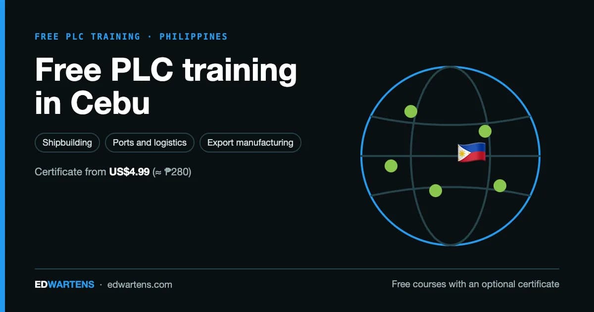 Free PLC training in Cebu