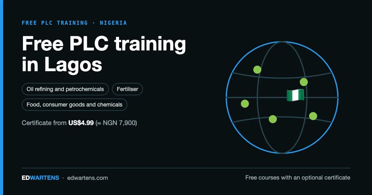 Free PLC training in Lagos
