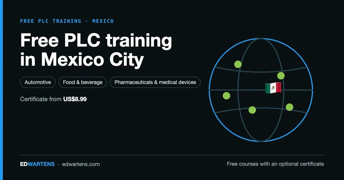 Free PLC training in Mexico City