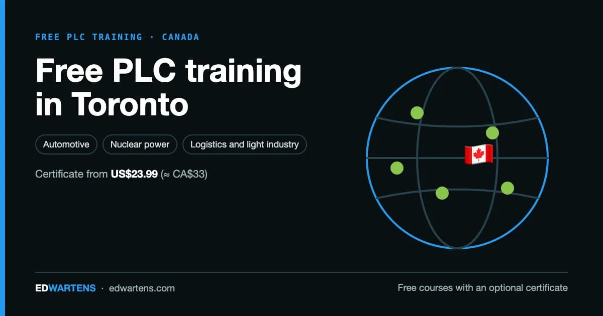Free PLC training in Toronto