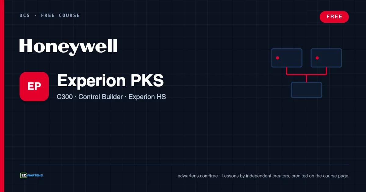 Honeywell Experion PKS DCS: Engineering and Maintenance course cover