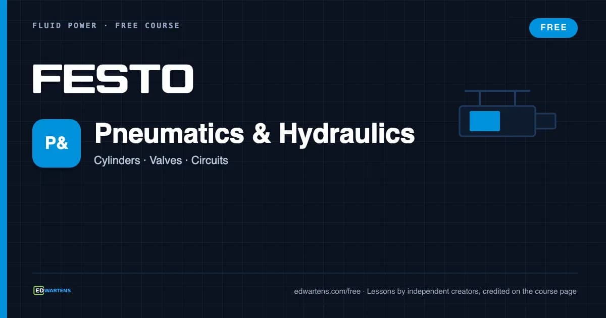 Industrial Pneumatics and Hydraulics course cover