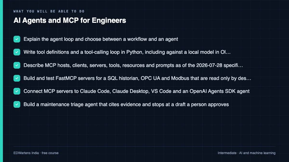 AI Agents and MCP for Engineers: What you will be able to do