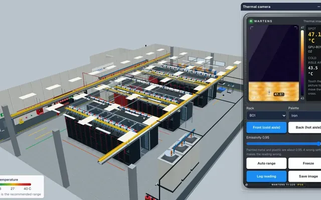AI Data Centre in 3D